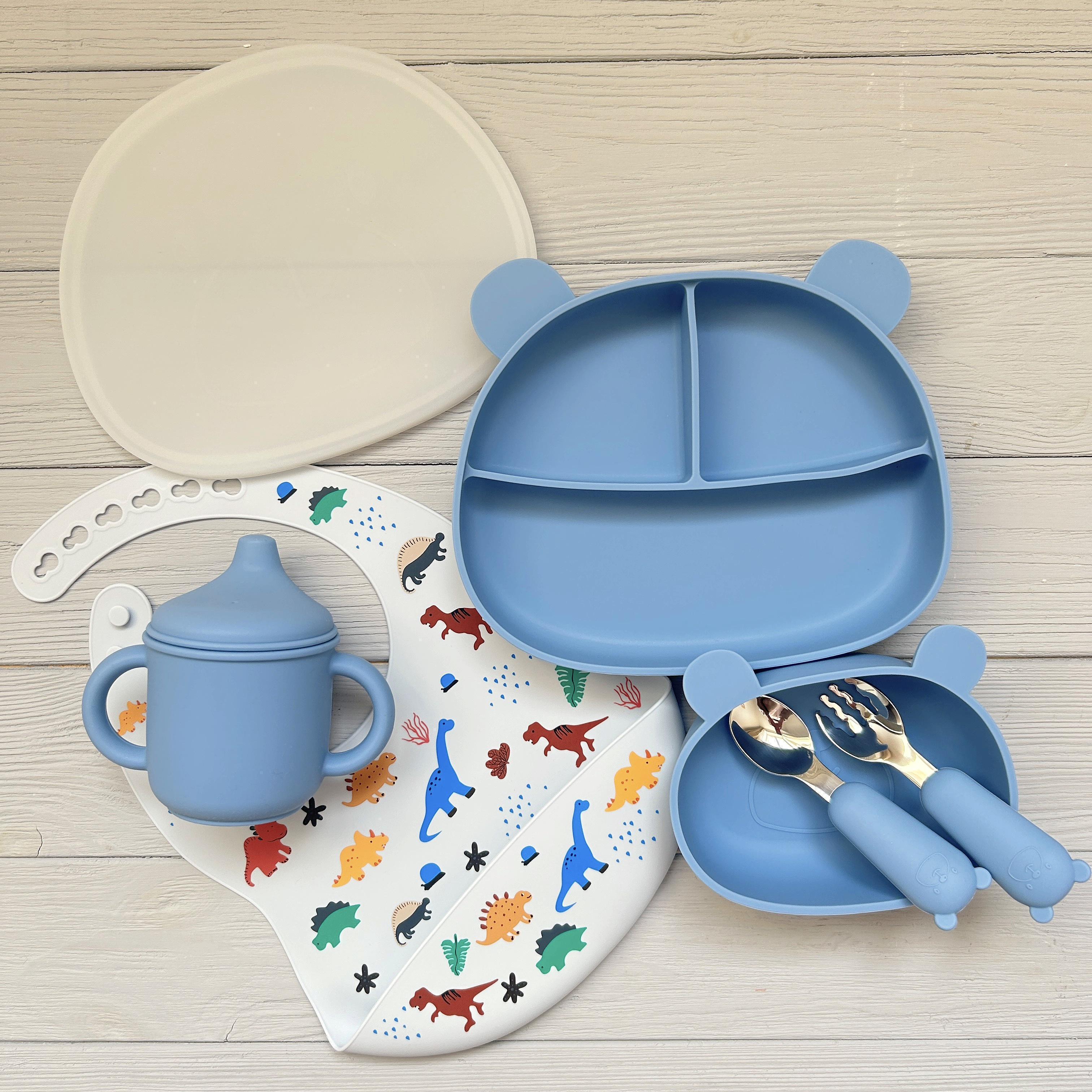 Дитячий посуд для годування Ведмедики BP принт 1717 img_e1758 (62241)