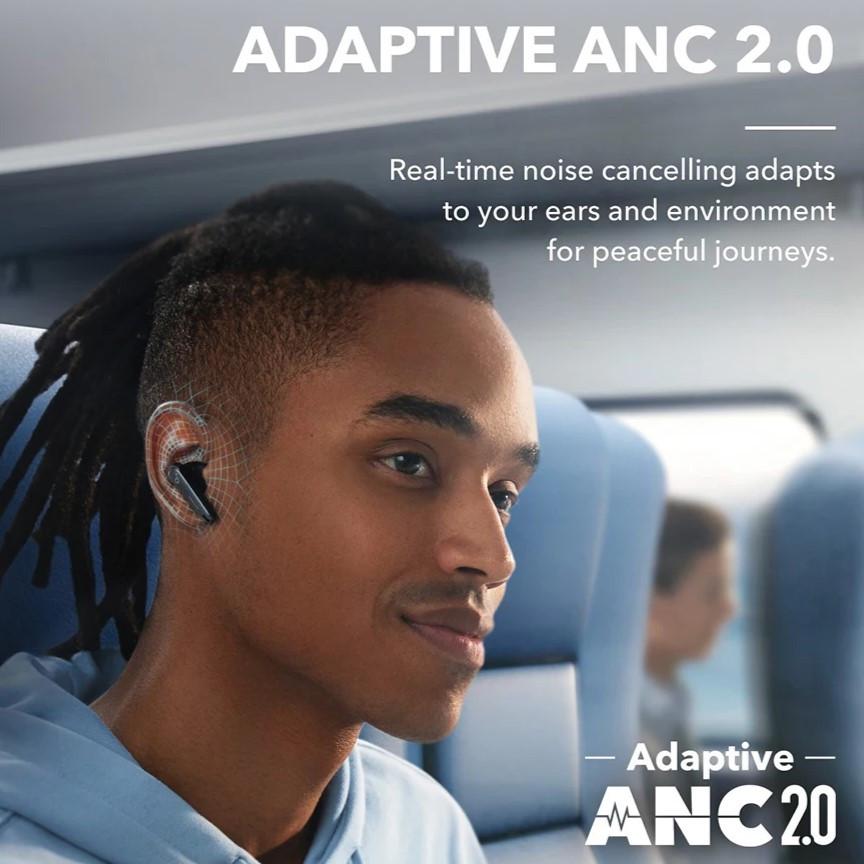 Наушники Anker SoundCore Liberty 4 NC Velvet Black - фото 8 Наушники Anker SoundCore Liberty 4 NC Velvet Black - фото 8