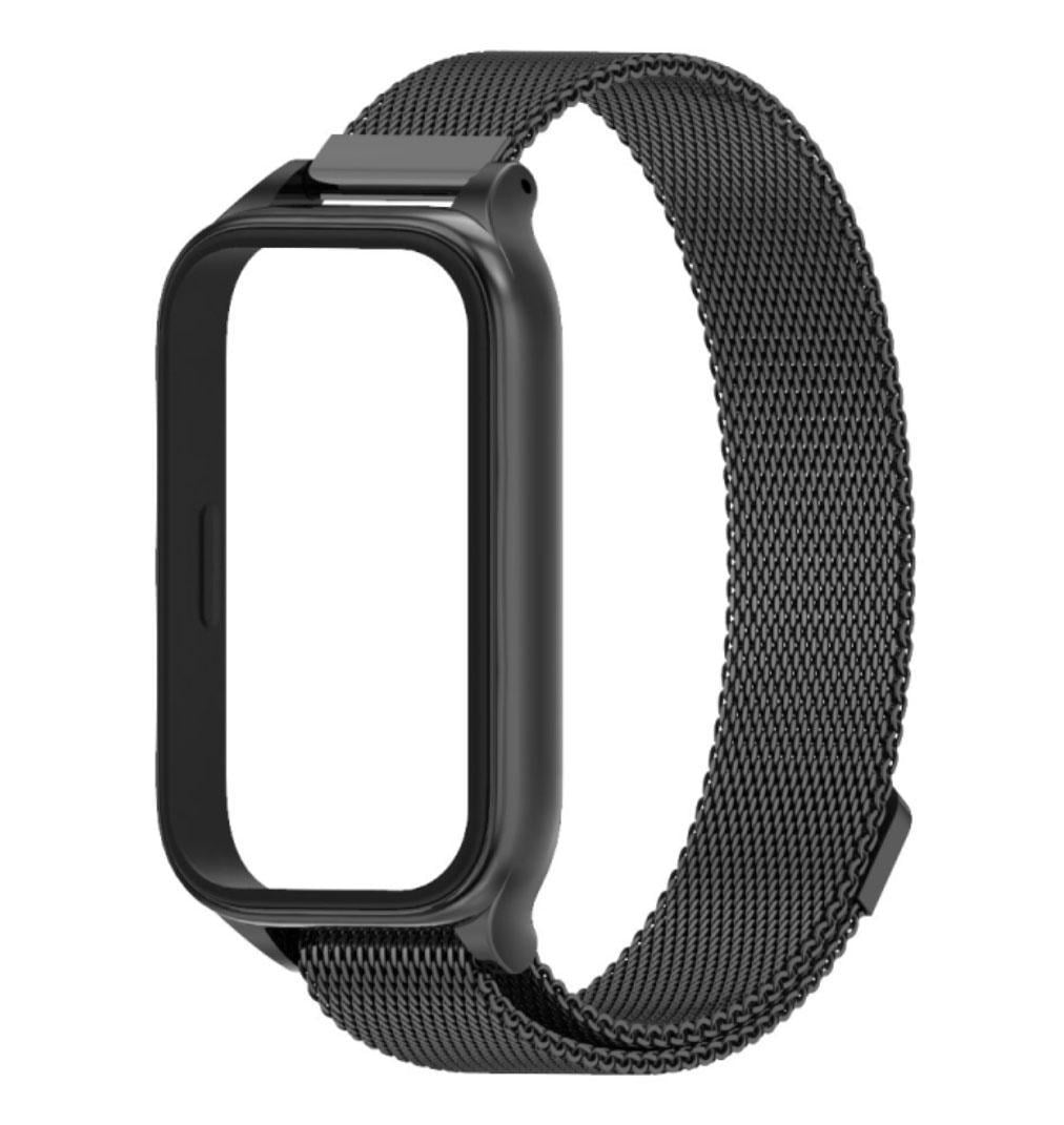 Ремінець металевий Mijobs Magnet для Xiaomi Smart Band 9 Active з магнітною застібкою Black (2863219660) Ремінець металевий Mijobs Magnet для Xiaomi Smart Band 9 Active з магнітною застібкою Black (2863219660)
