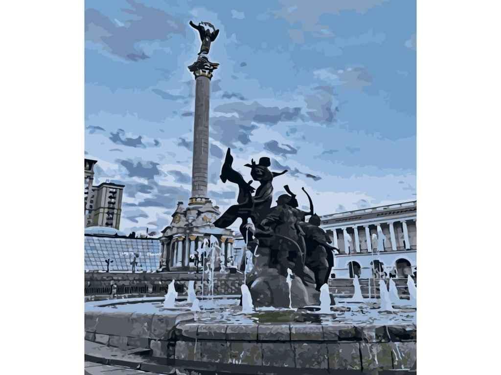 Картина по номерам Strateg Основатели Киева 40х50 см (SY6550)