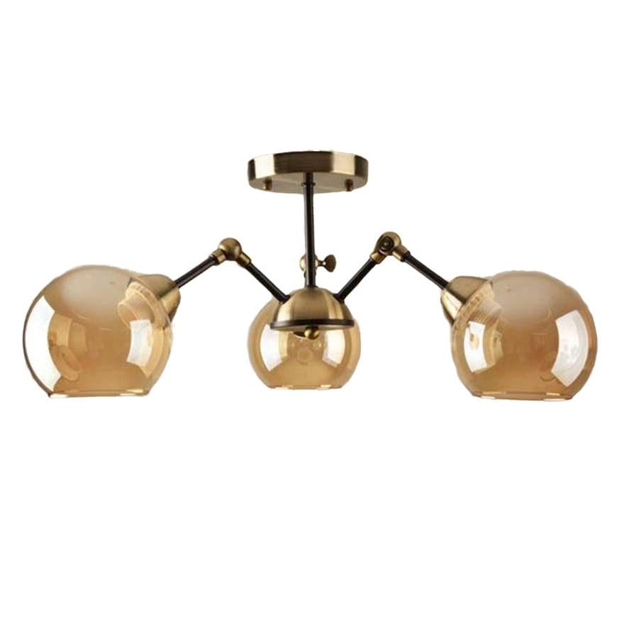 Люстра стельова на 3 плафона Svet SC-W3131/3 AB+BK Чорний/Антик Люстра стельова на 3 плафона Svet SC-W3131/3 AB+BK Чорний/Антик