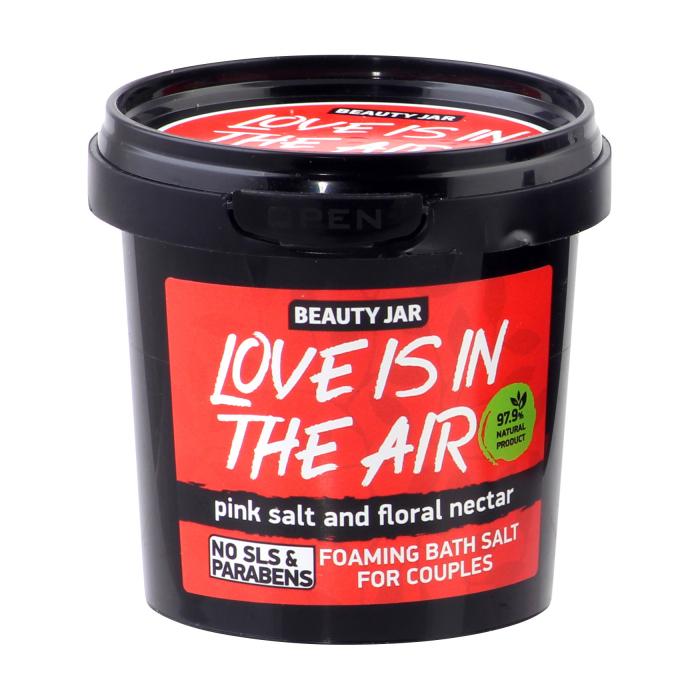 Пенистая соль для ванны Love Is In The Air Beauty Jar 200 г (4751030830186) - фото 1