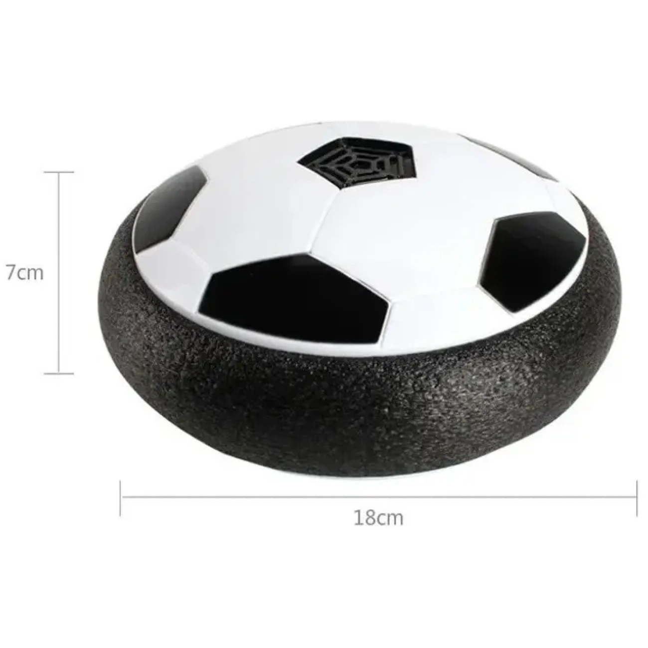 Интерактивный футбольный комплект Hover Ball с неоновым светом и компактными мини-воротами - фото 7