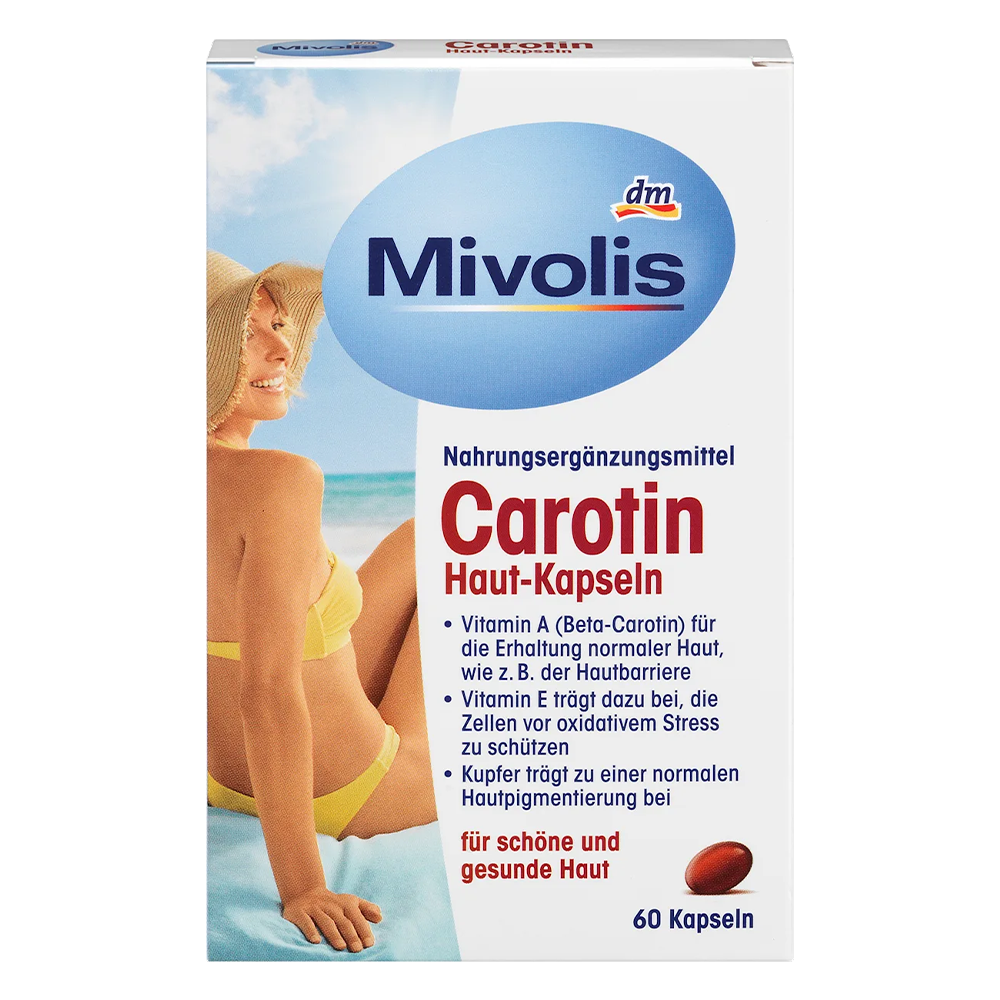Биологически активная добавка DM Mivolis Carotin Каротин 60 шт. (EPI-15102025-1364)