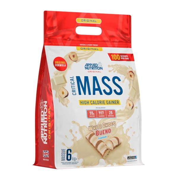 Гейнер Applied Nutrition Critical Mass Original 6000 г/25 порцій White Choco Bueno (000028131)