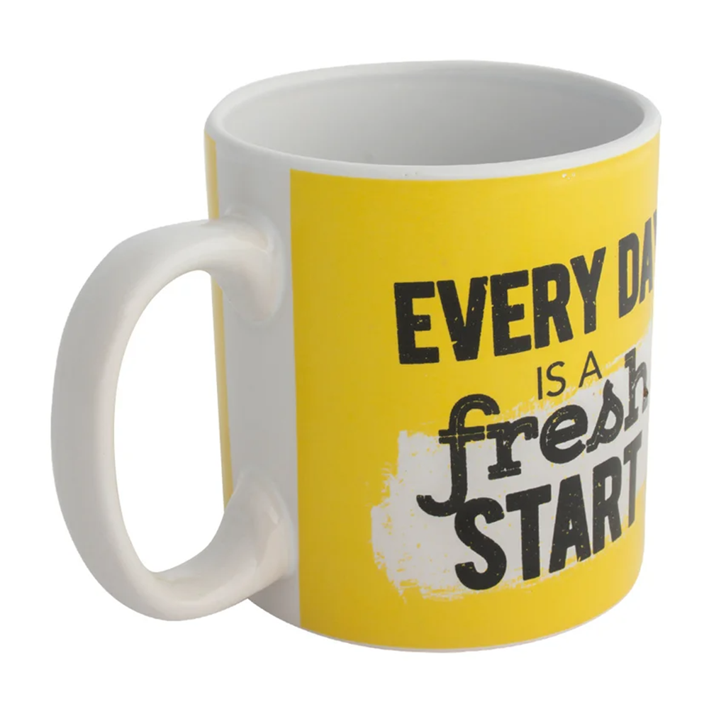 Чашка гигант керамическая "Every day is a fresh start" 1000 мл (27-PC1-2709) - фото 6 Чашка гигант керамическая "Every day is a fresh start" 1000 мл (27-PC1-2709) - фото 6
