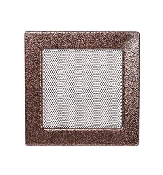 Решетка каминная 22х22 см Антик медь (12895808)