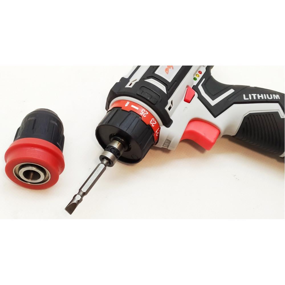 Шуруповерт аккумуляторный Луч Профи АШЛ-12 кейс ДФР 2 Ah 12 В 2 АКБ ЗУ - фото 6 Шуруповерт аккумуляторный Луч Профи АШЛ-12 кейс ДФР 2 Ah 12 В 2 АКБ ЗУ - фото 6