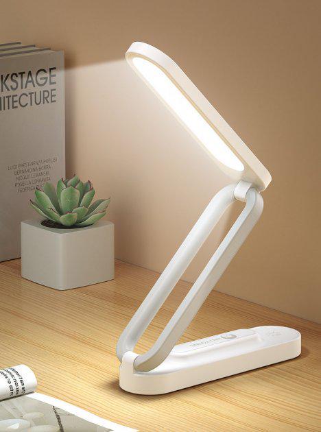 Настільна лампа складна акумуляторна трансформер Білий (0f7b0a53)