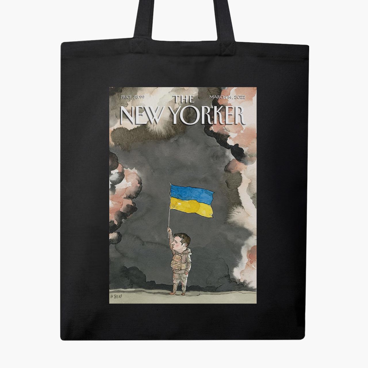 Эко сумка Volodymyr Zelenskyy классическая Черный (9227-3684-3)