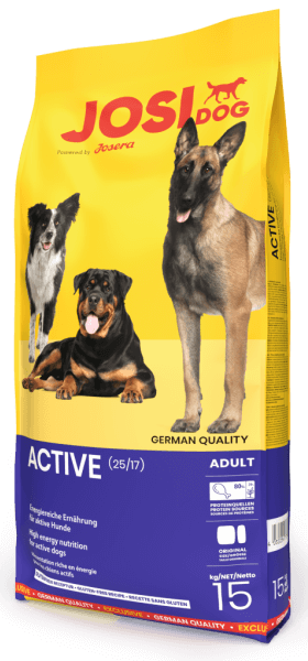 Сухой корм для собак JosiDog Active 15 кг