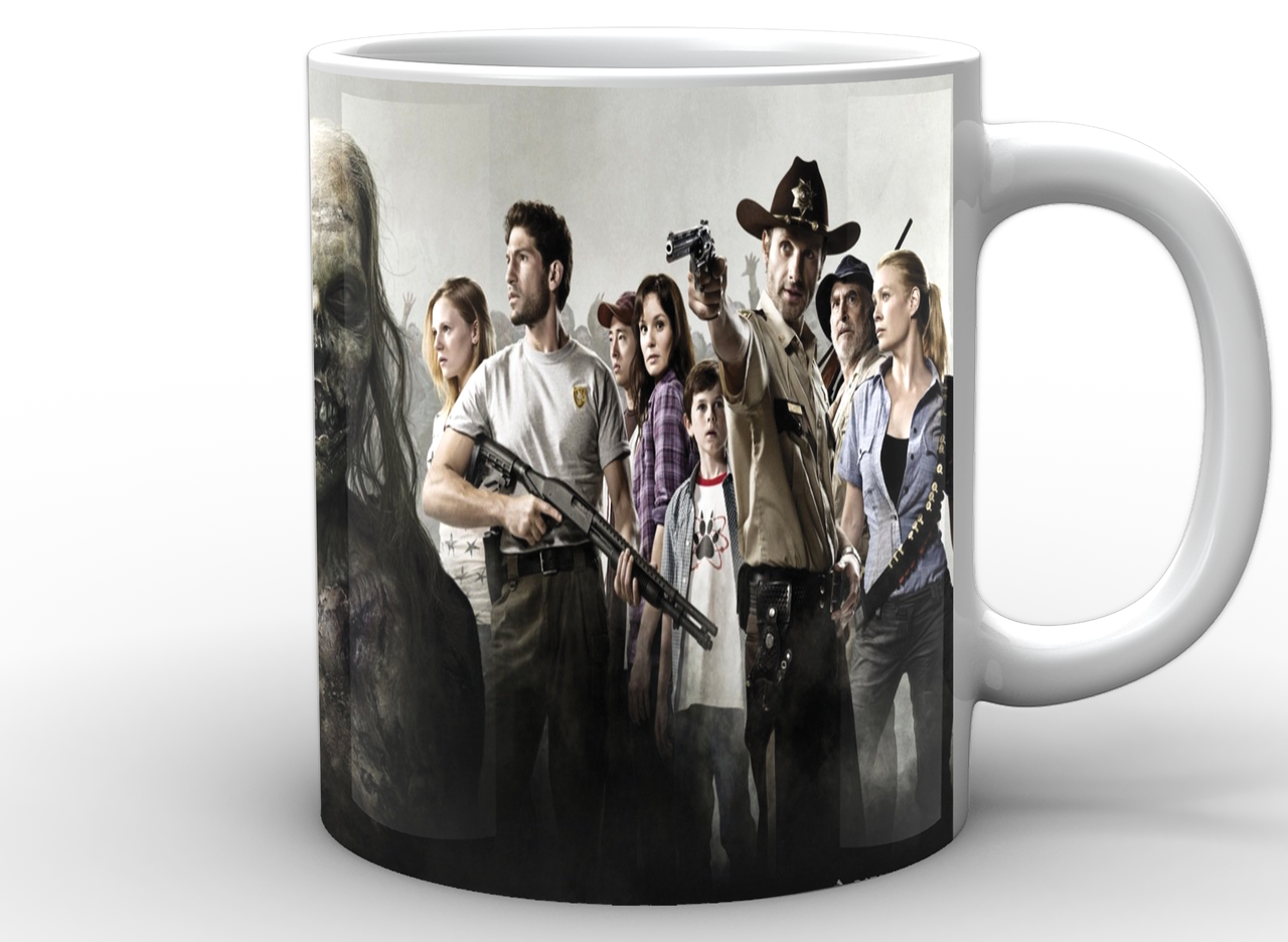 Чашка Gee! Ходячие Мертвецы The Walking Dead Белый WD.02.001