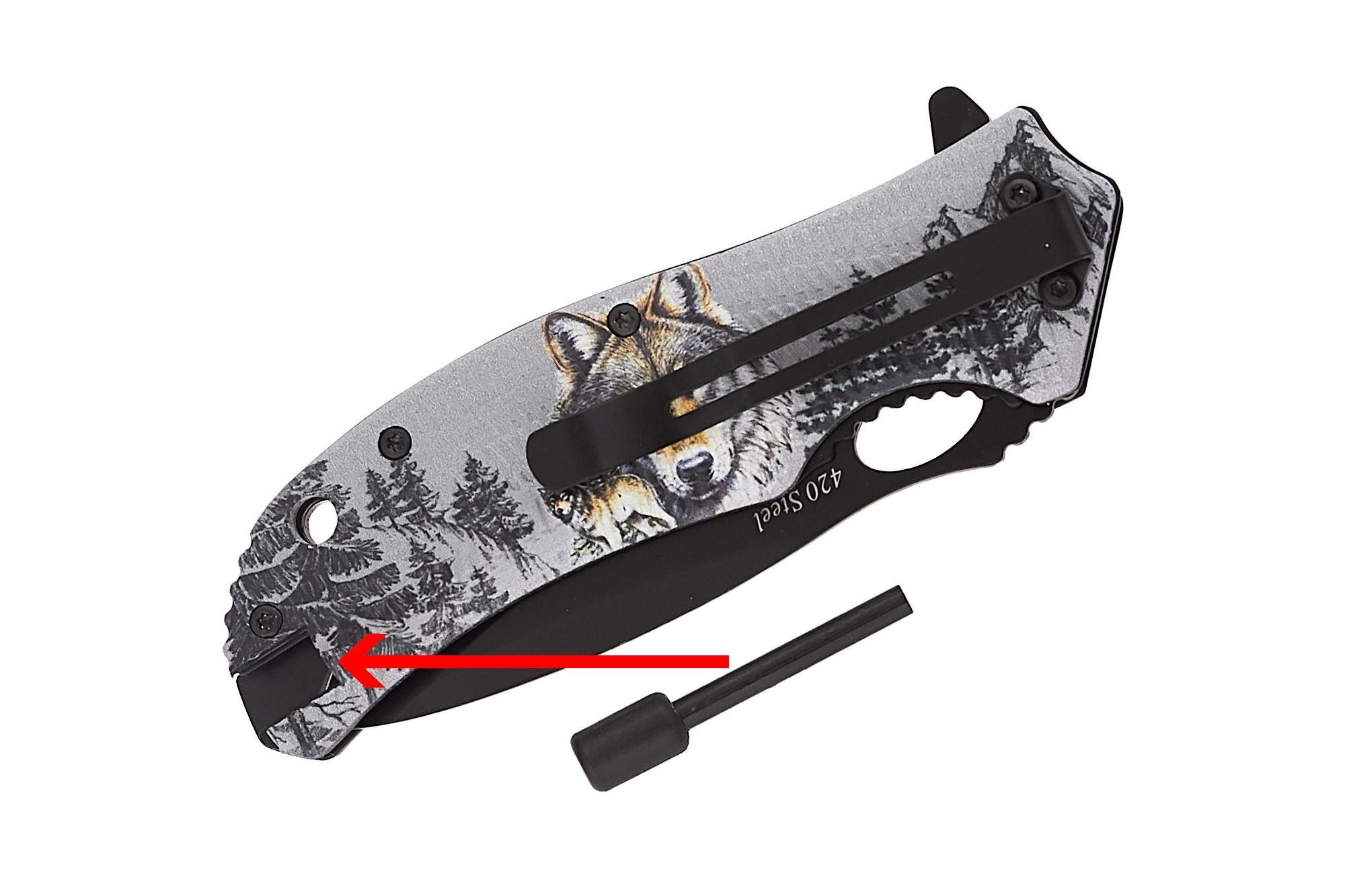 Нож складной туристический Grand Way 19014 - фото 5 Нож складной туристический Grand Way 19014 - фото 5