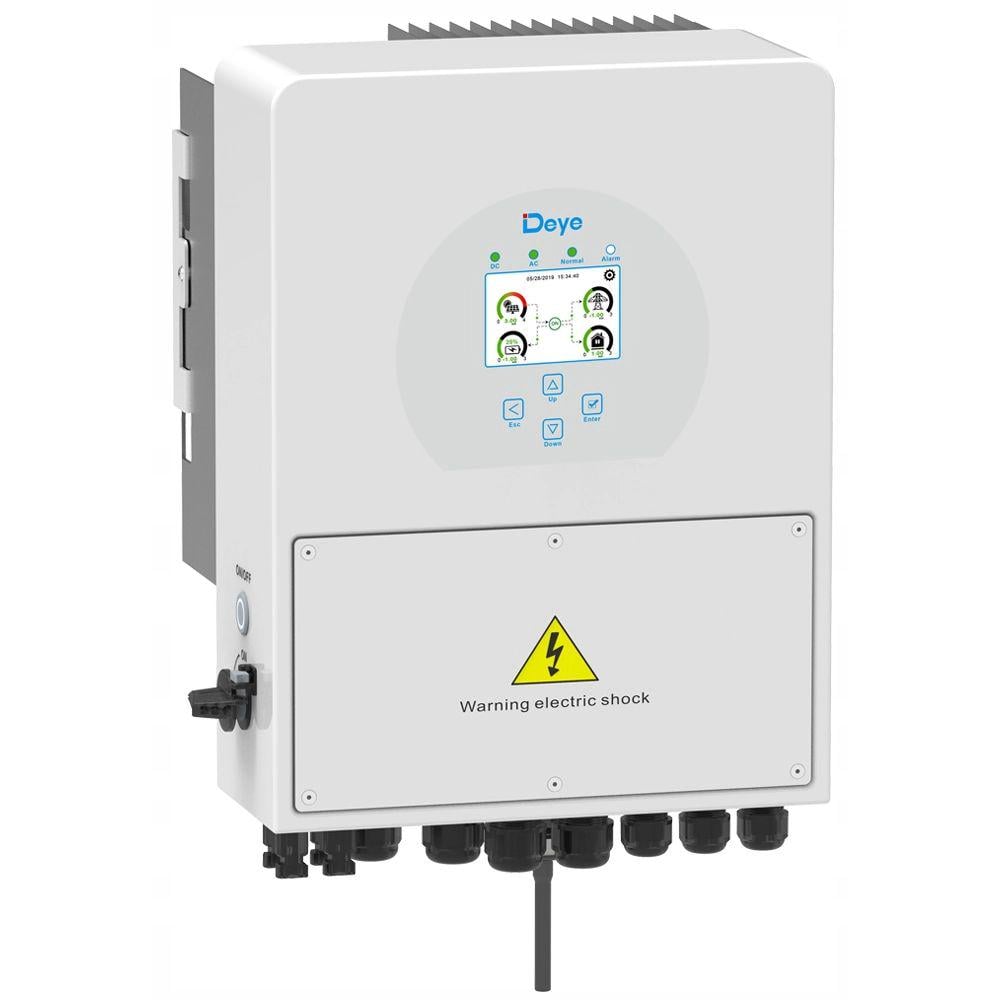 Инвертор гибридный Deye SUN-3.6K-SG03LP1-EU однофазный 3,6 кВт (26498108)