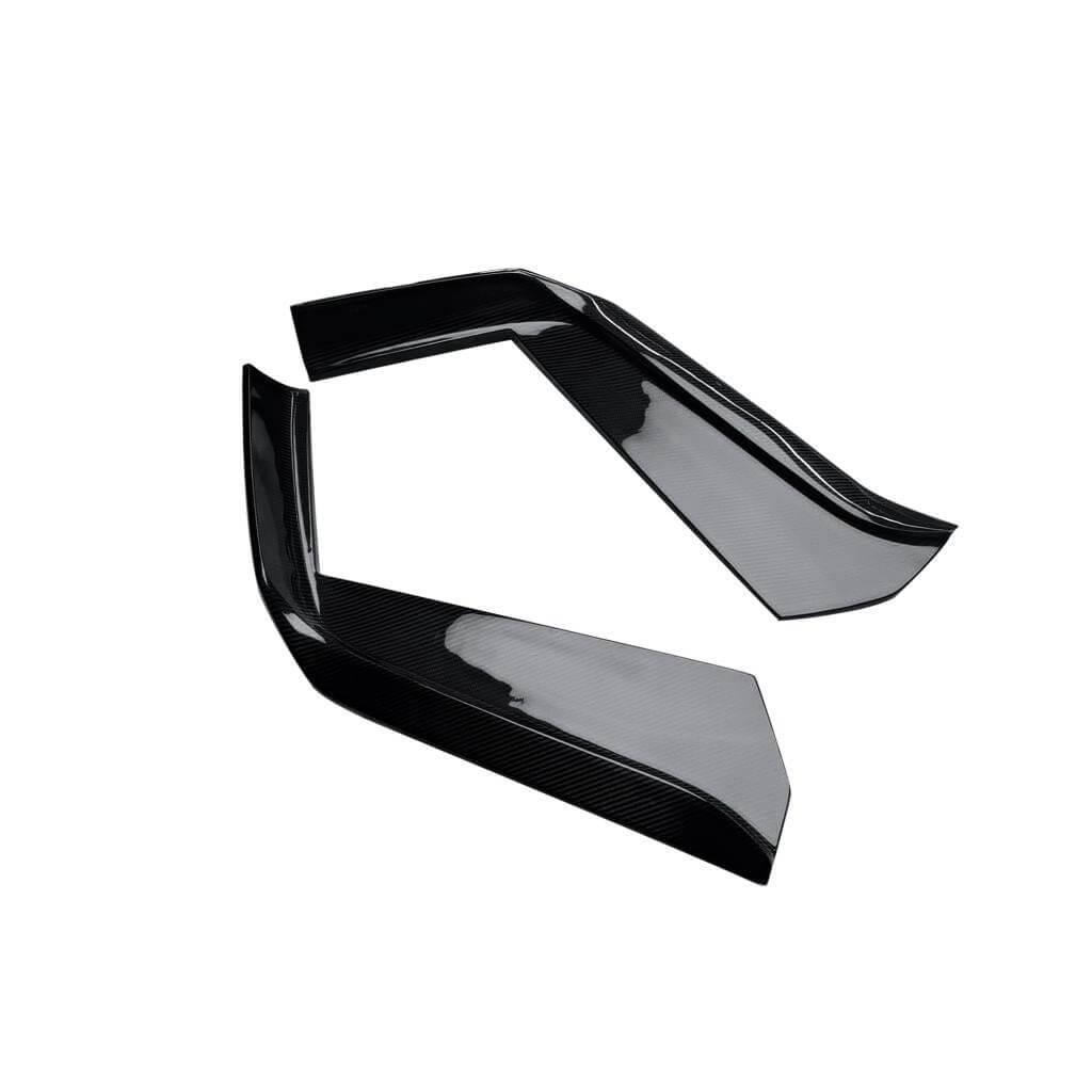 Накладки на передний бампер DDCarbon Flap 2015-2019 для Ferrari 488 GTB карбон (153446)