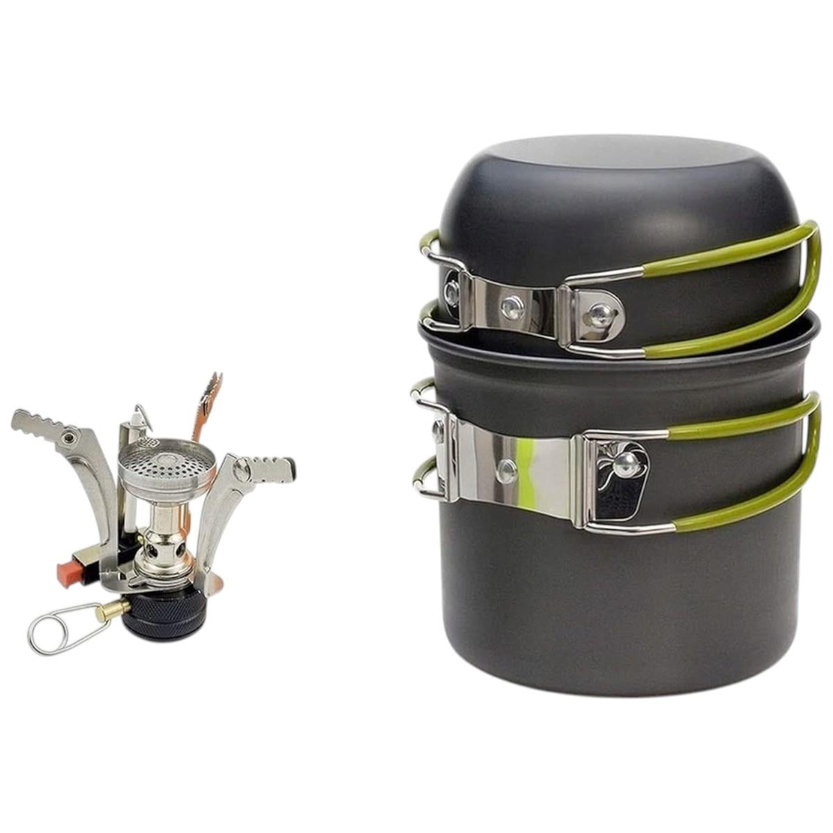 Набор туристической посуды Cooking Set с горелкой (DS-6019) Набор туристической посуды Cooking Set с горелкой (DS-6019)