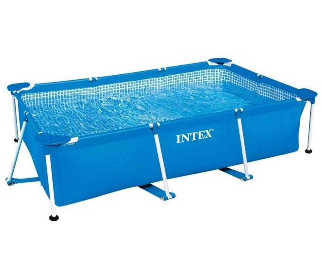 Басейн каркасний Intex 220х150 см Синій (28270) Басейн каркасний Intex 220х150 см Синій (28270)