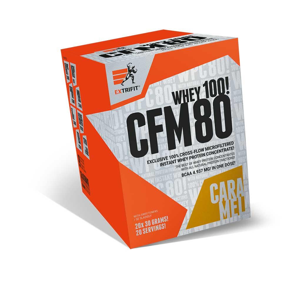 Протеин Extrifit CFM Instant Whey 80 Box Caramel 20 Packs