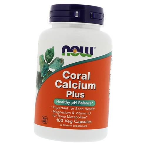 Кальций коралловый Coral Calcium Plus 100 вег. капс. (36128362)