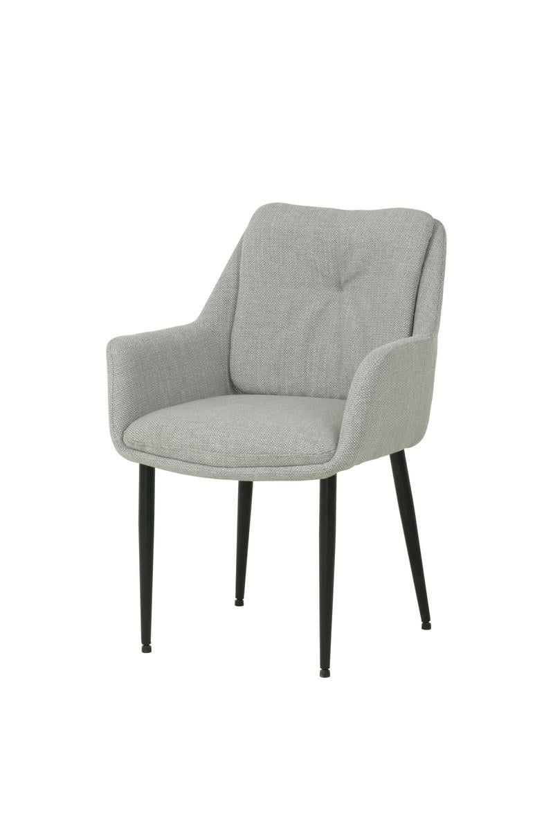 Стул для кухни Vetro Mebel M-64 металл/трикотаж фактурный Черный/Натуральный (M-64-natural/ black)