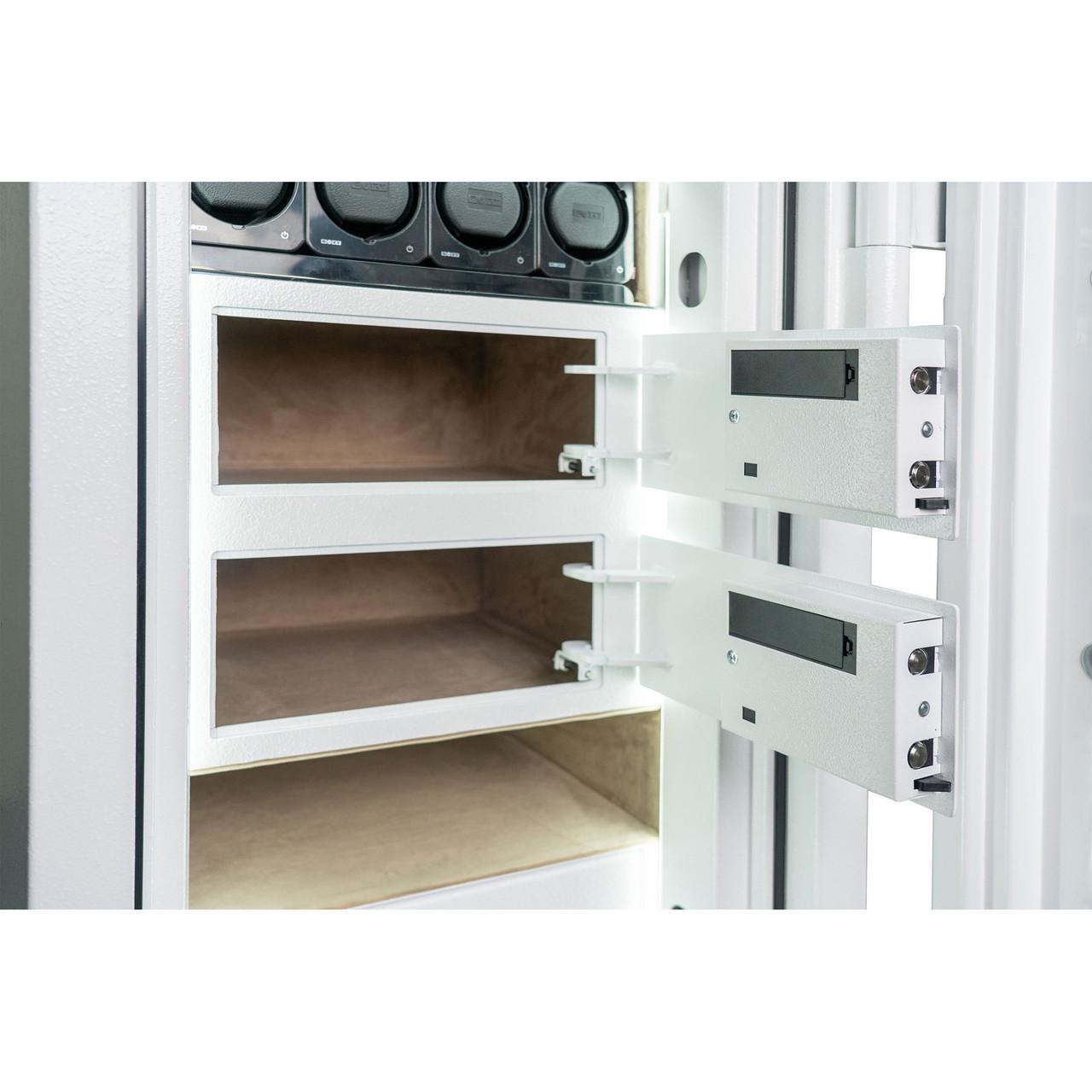 Сейф зламостійкий Griffon CL V.100.K.E FP.AW White - фото 6 Сейф зламостійкий Griffon CL V.100.K.E FP.AW White - фото 6