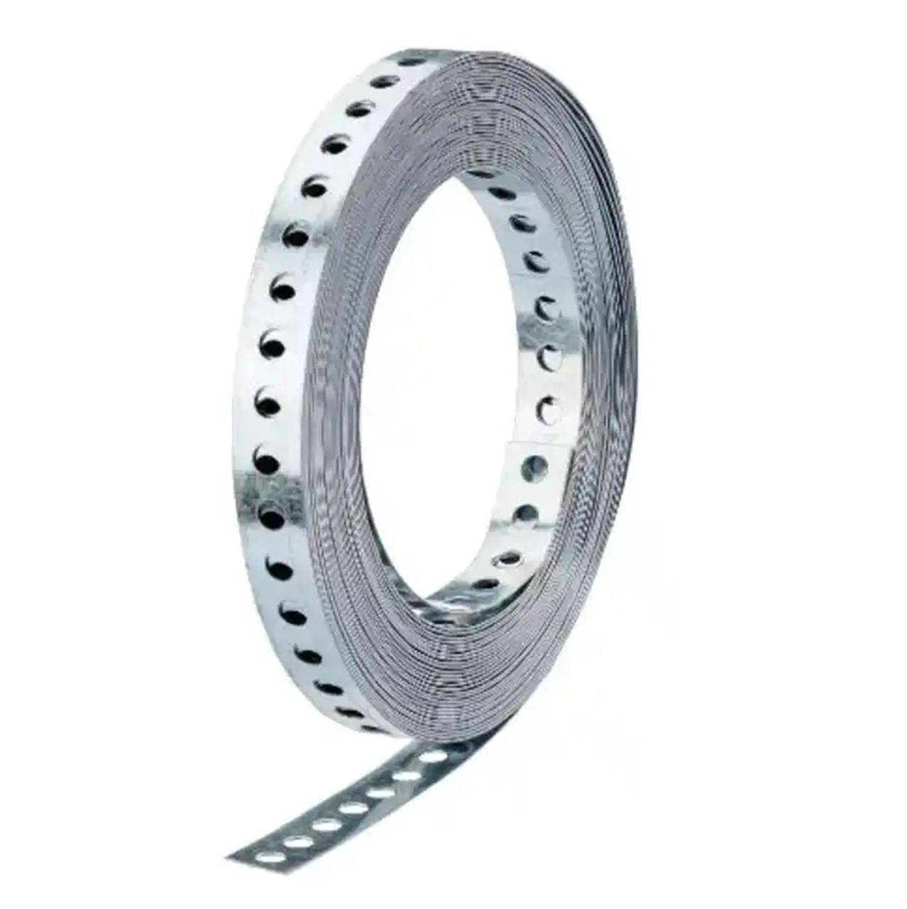 Лента монтажная перфорированная PARKSIDE оцинкованная сталь 15 м x12 мм (2812210873)