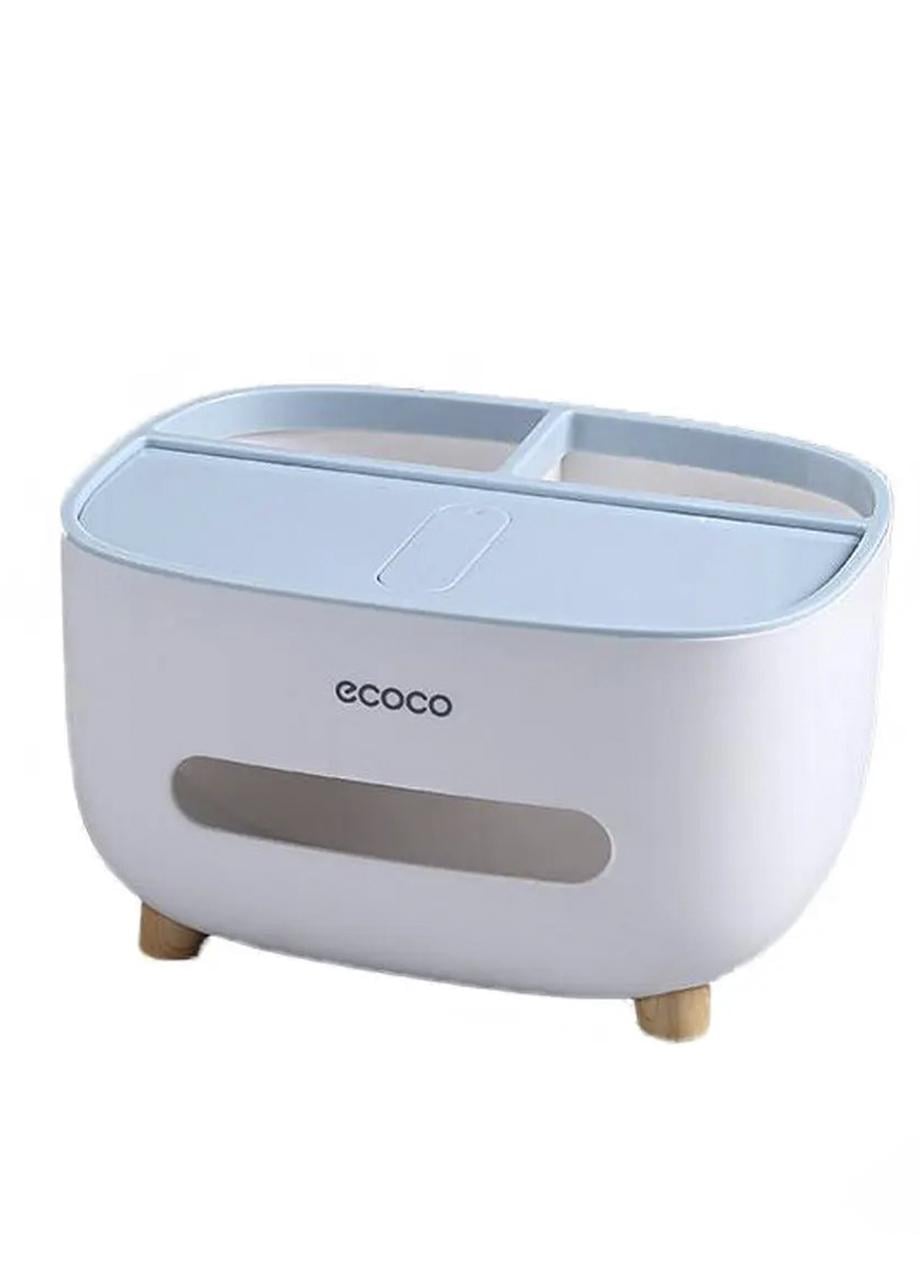 Салфетница-органайзер настольная AND 3в1 с антискользящим покрытием Белый (55214)