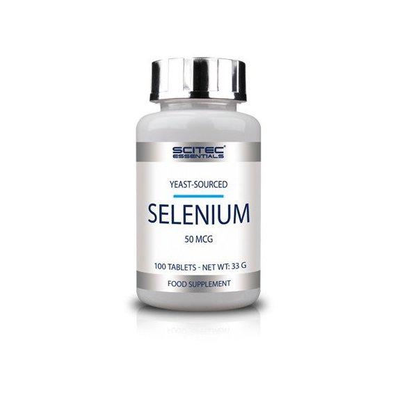 Мікроелемент Селен для спорту Scitec Nutrition Selenium 100 таблеток