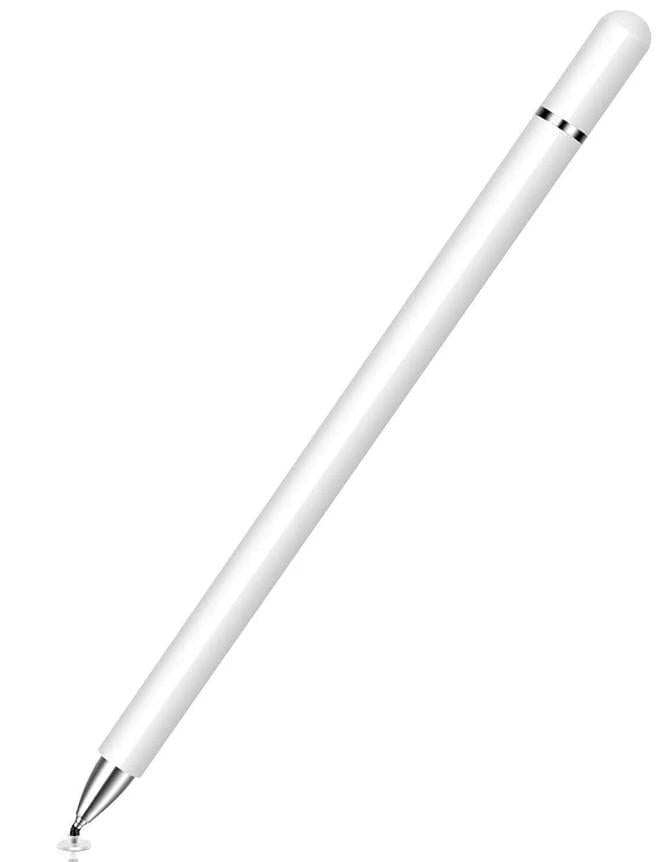 Стилус універсальний з дисковим наконечником iOS/Android/Windows Білий (2104618805)