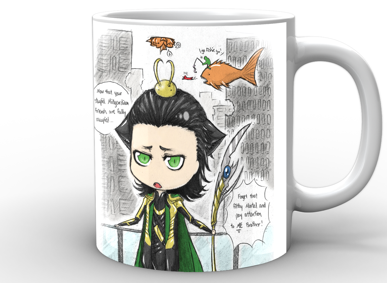 Чашка GeekLand Loki 330 мл (LK.02.014)