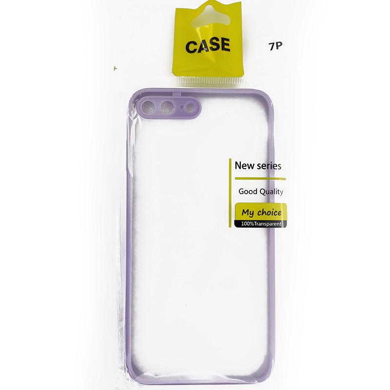 Чехол Totu Camera Protection для Apple iPhone 7/8 Plus Light Violet (29caa1-3155) - фото 4