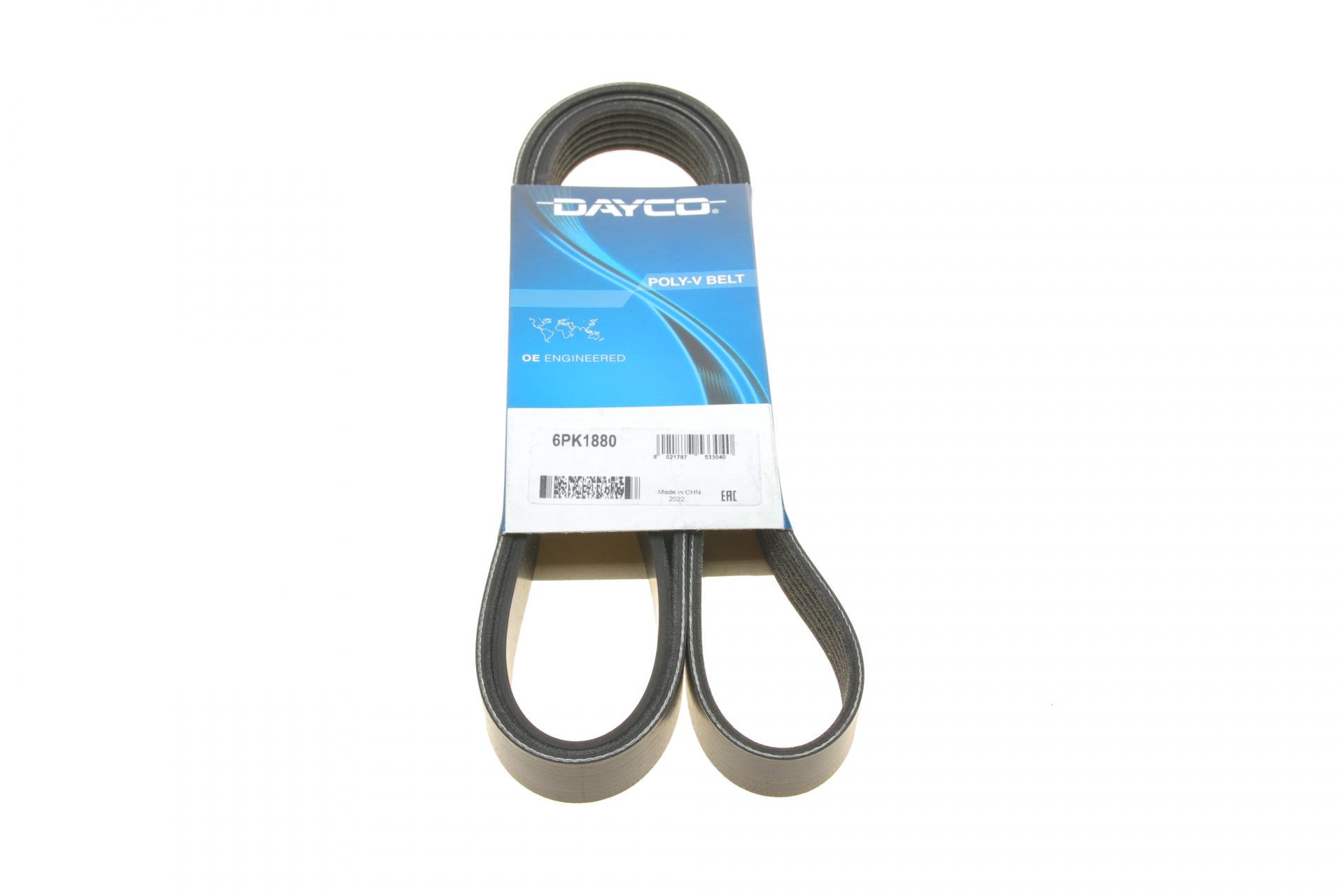 Ремень генератора DAYCO VW Passat/Audi A4 2.4/2.6/2.8 95- 6PK1880