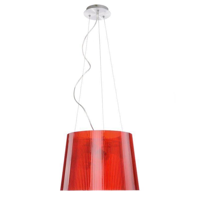 Люстра потолочная подвес лофт Brille BL-056S/3 RED