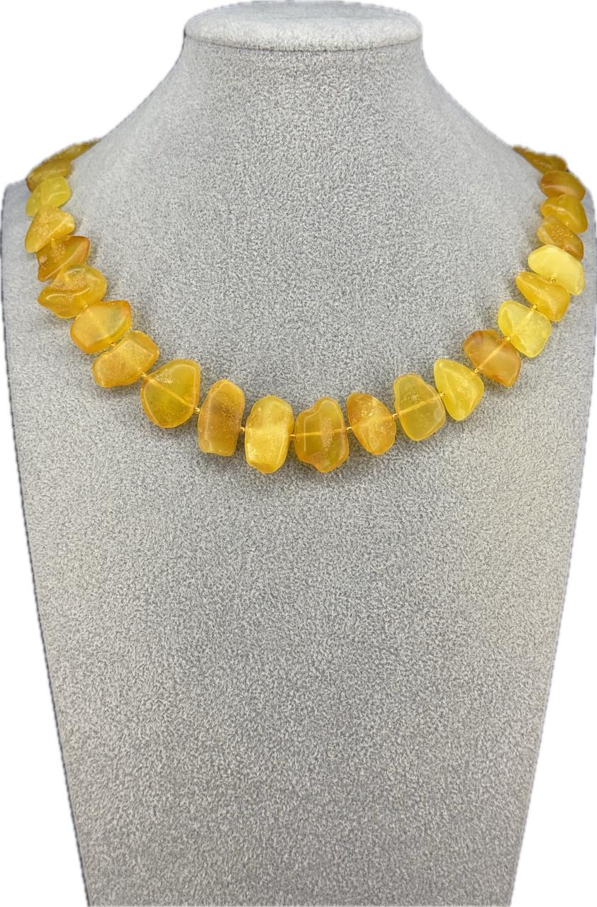 Бусы из янтаря лечебные 50 см (н-486)
