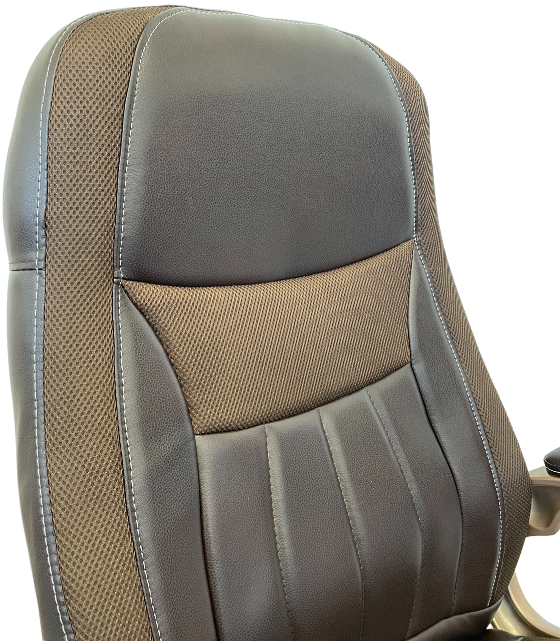 Кресло руководителя Техфорвард Лексус ANF эко-кожа Коричневый - фото 6 Кресло руководителя Техфорвард Лексус ANF эко-кожа Коричневый - фото 6