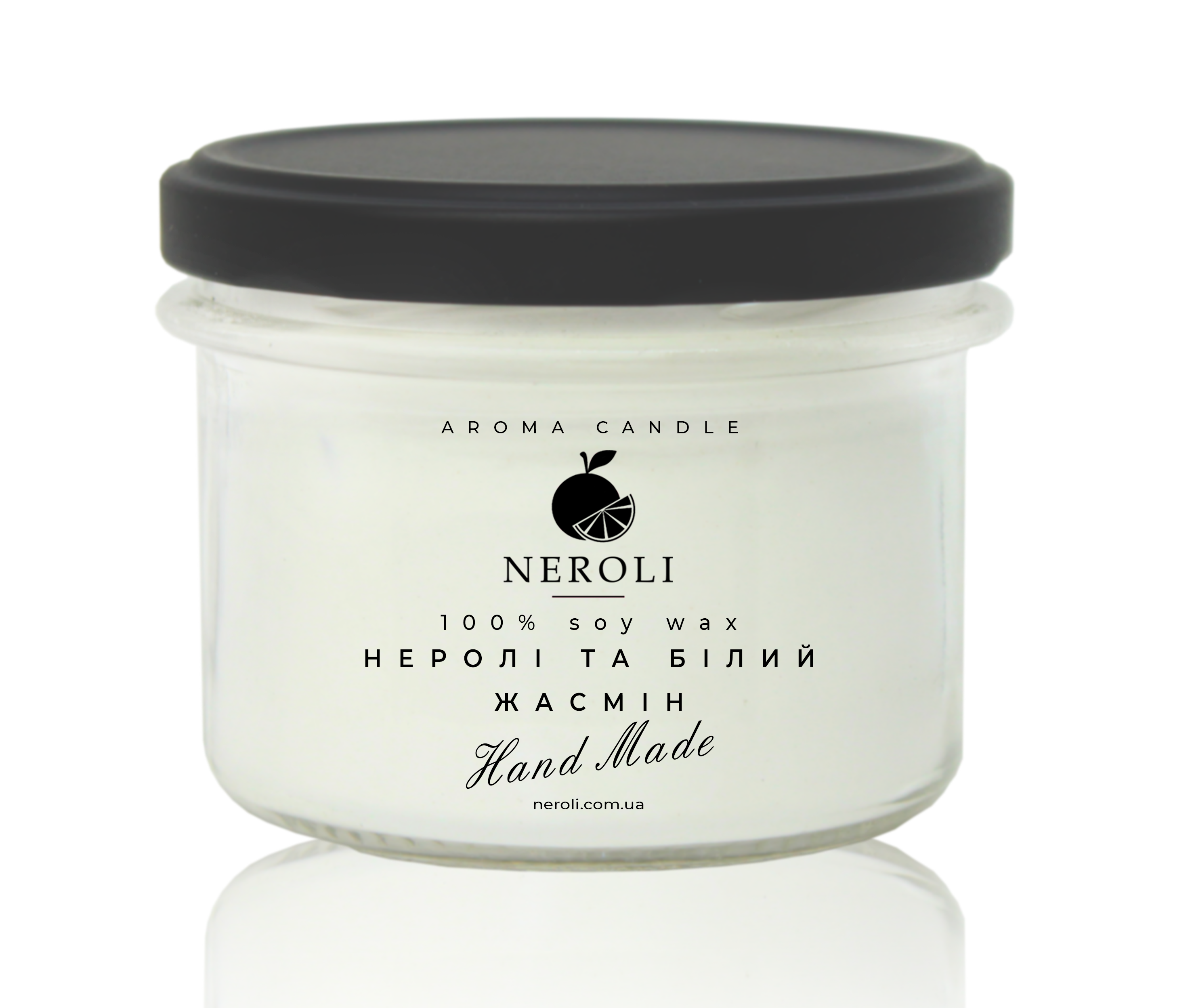 Аромасвічка соєва NEROLI Неролі та Білий Жасмін Light Jar 200 мл - фото 1 Аромасвічка соєва NEROLI Неролі та Білий Жасмін Light Jar 200 мл - фото 1