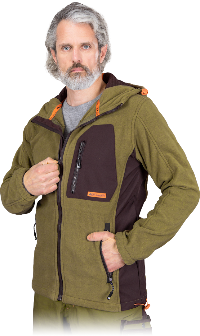 Кофта флісова з капюшоном LH-NA-P KHBRP XXL Кофта флісова з капюшоном LH-NA-P KHBRP XXL