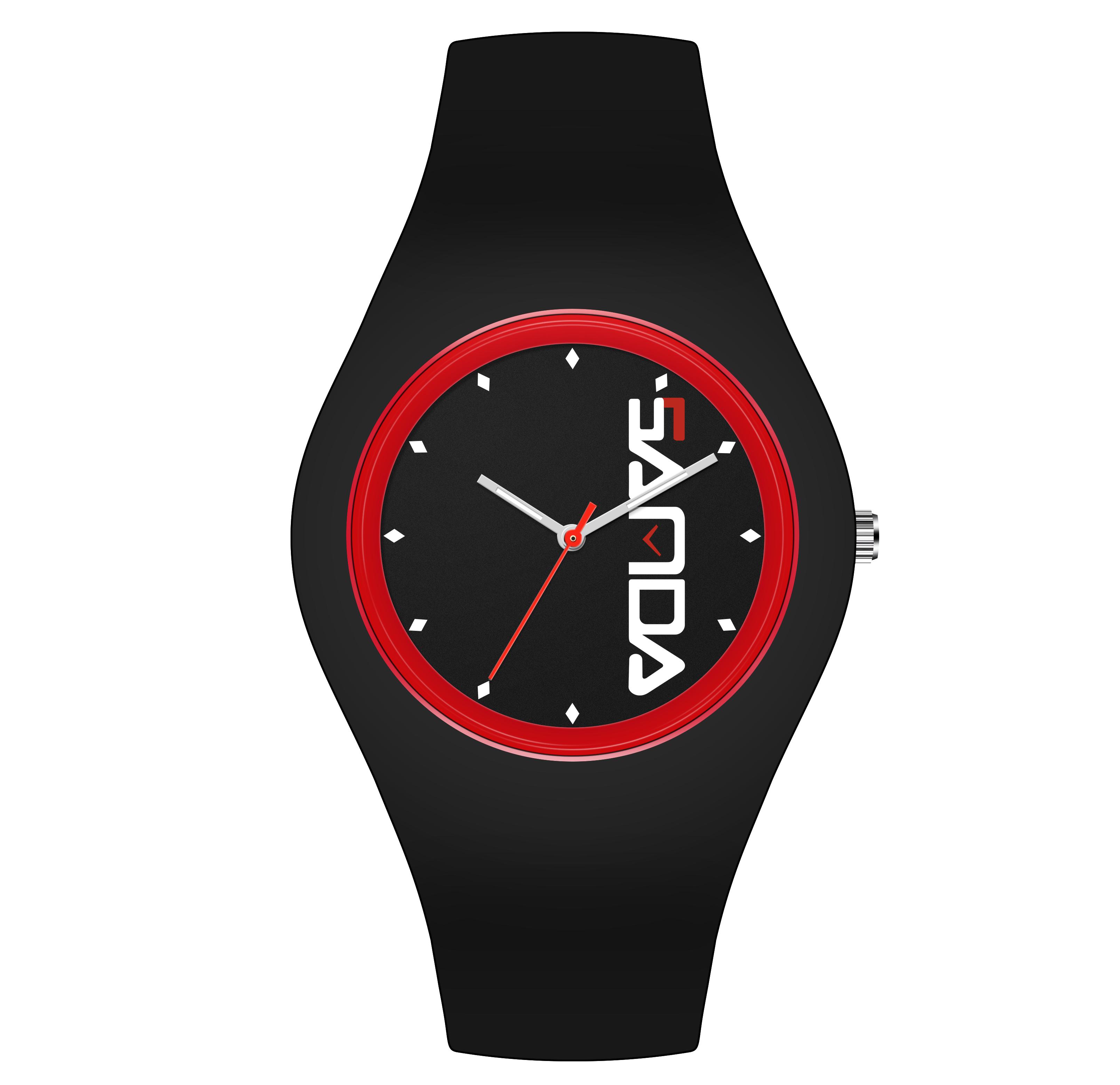 Годинник наручний унісекс Sanda Cross Black (1175)