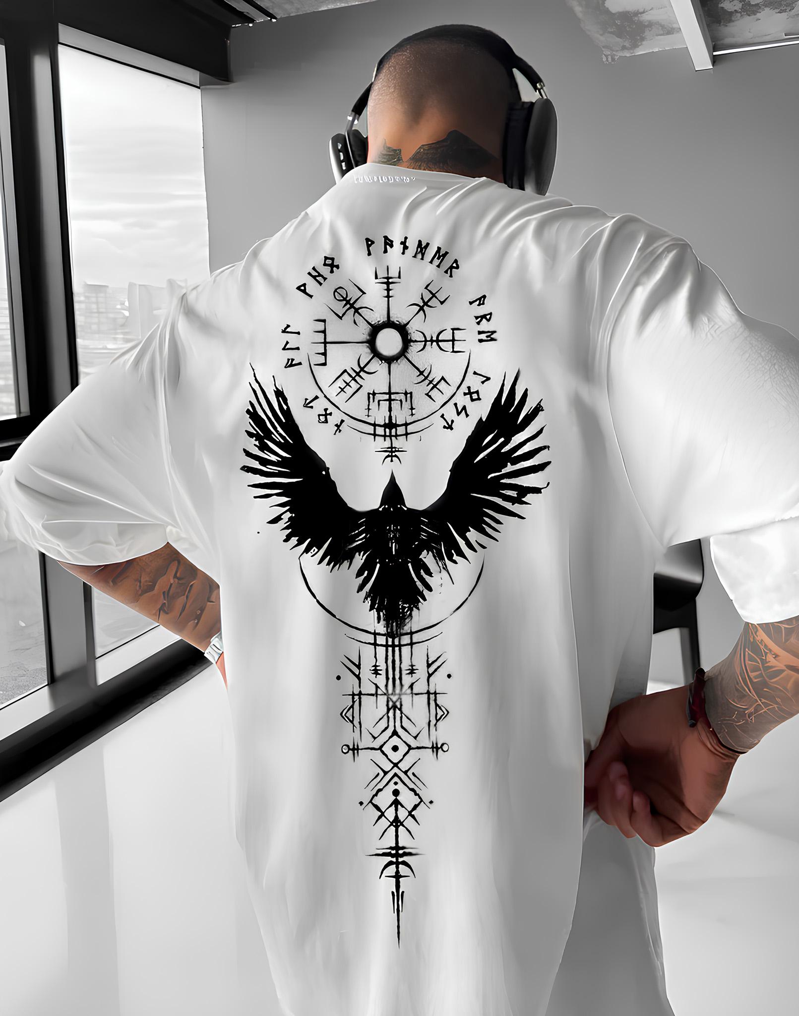 Футболка з ДТФ-принтом 57-516 XL Білий (42819)