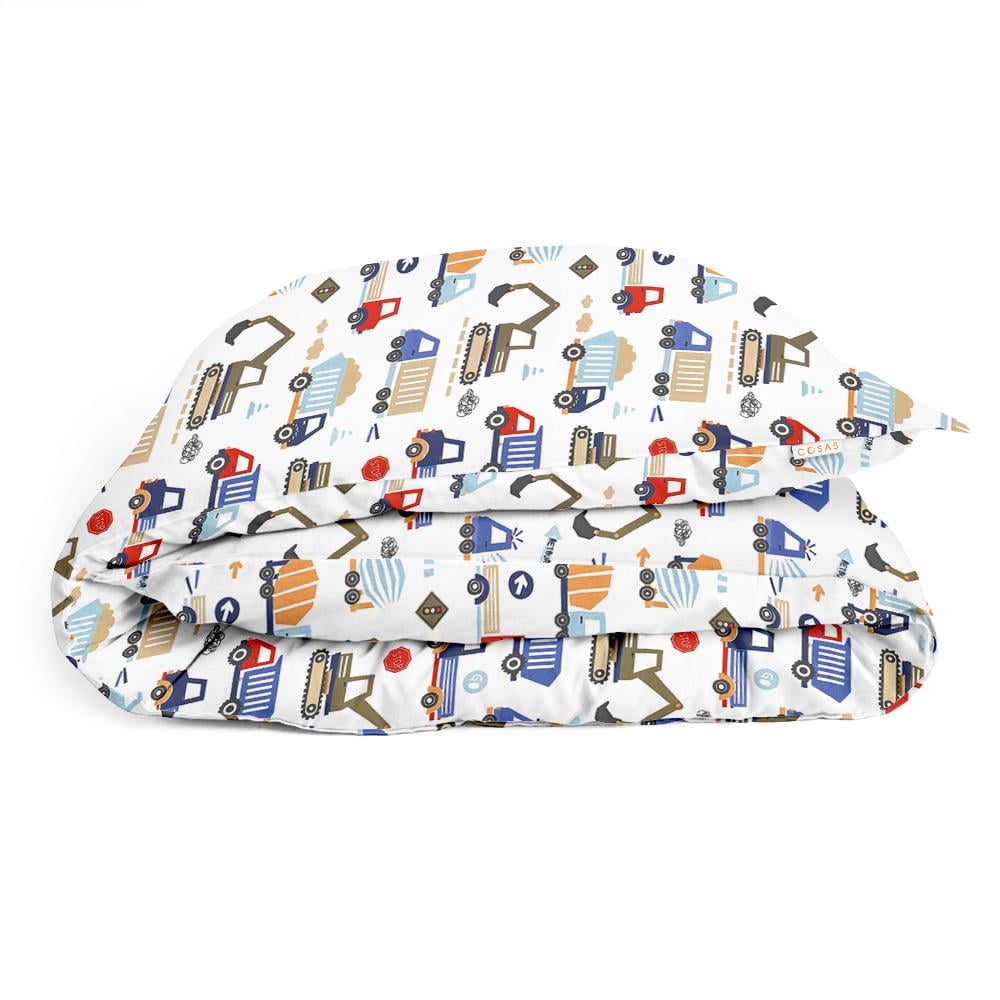 Пододеяльник детский Cosas Сonstruction trucks 110х140 см (4822052116043)