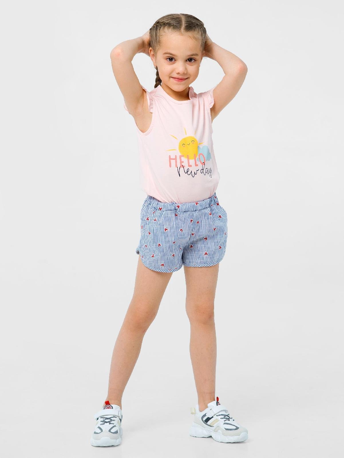 Шорты Smil в полоску Сердечки 98 см (112343)