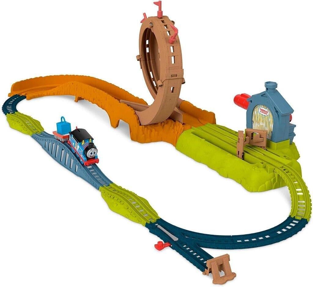 Железная дорога Thomas & Friends Fisher-Price Полоса препятствий в ремонтном дворе