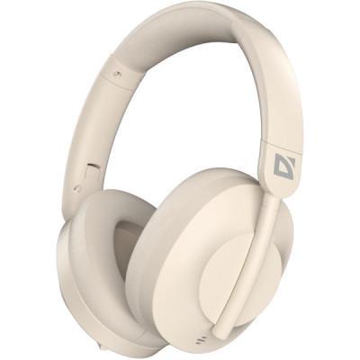 Гарнитура Defender FreeMotion B485 Bluetooth USB-C ANC 3,5 мм Beige (36262645)