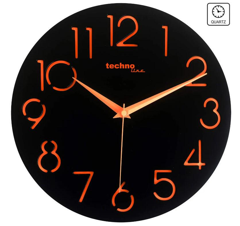 Годинник настінний Technoline WT7230 Black (DAS301309) - фото 2 Годинник настінний Technoline WT7230 Black (DAS301309) - фото 2