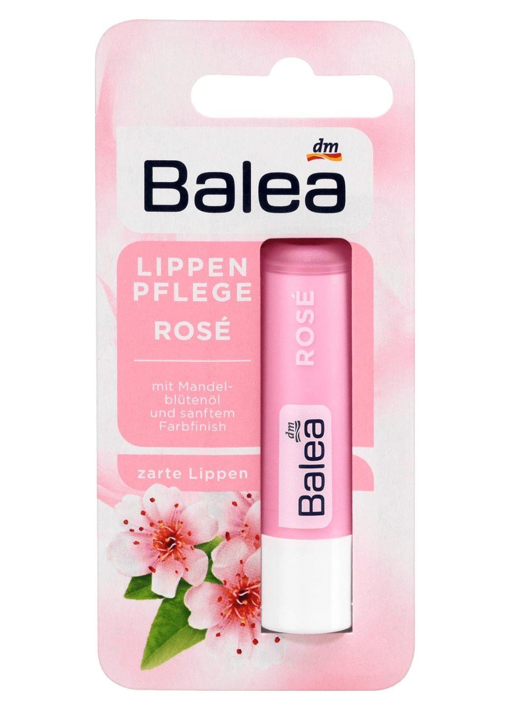 Бальзам для губ Balea Lippen Pflage Rose 4,8 г (Е-01767)