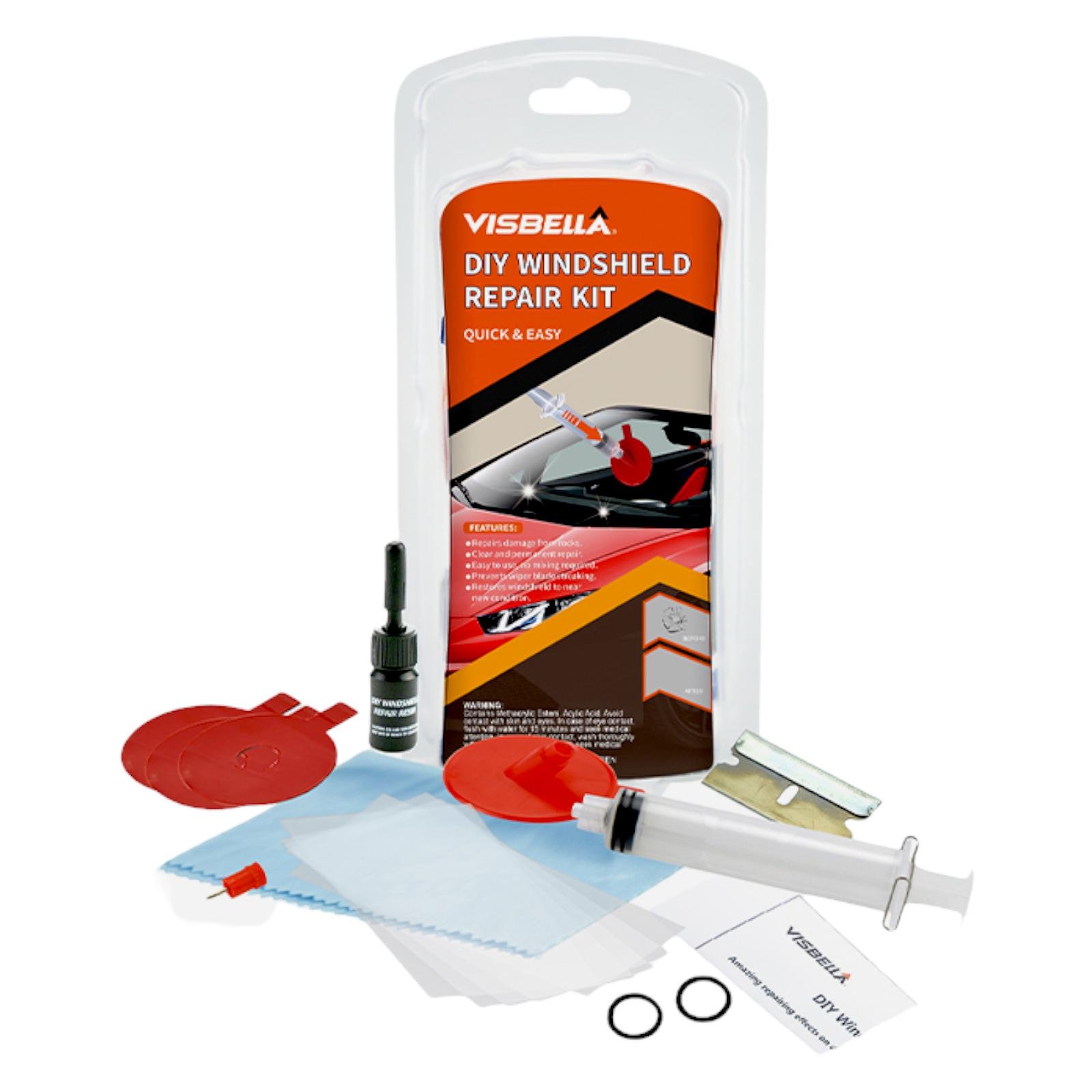 Набор для ремонта лобового стекла Visbella Windshield Repair Kit