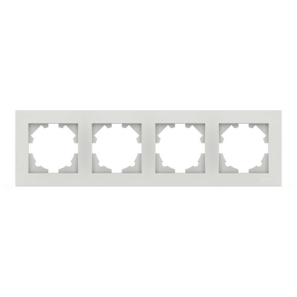 Рамка четырехместная EL-BI VEGA Белый матовый (00000024639)