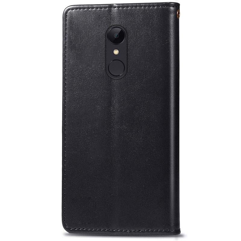 Чехол-книжка кожаный GETMAN Gallant (PU) для Xiaomi Redmi Note 4X (Snapdragon) Черный (167306) - фото 4 Чехол-книжка кожаный GETMAN Gallant (PU) для Xiaomi Redmi Note 4X (Snapdragon) Черный (167306) - фото 4