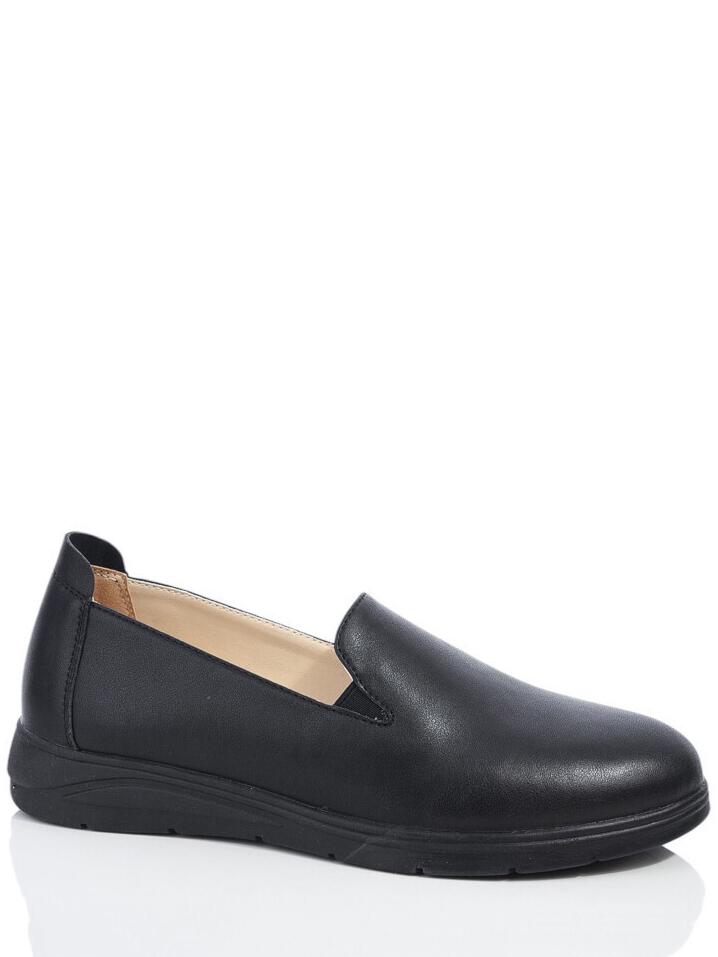 Слипоны кожаные ITTS SN0306-1 р. 37 Черный