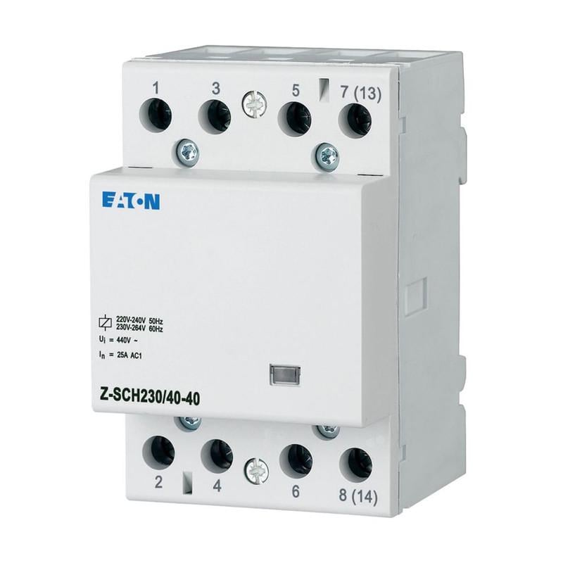 Контактор модульный Eaton Z-SCH 4P 40А 4NO 230V (248852)